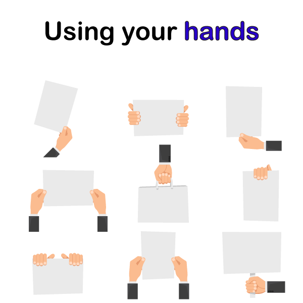 Using-your-hands